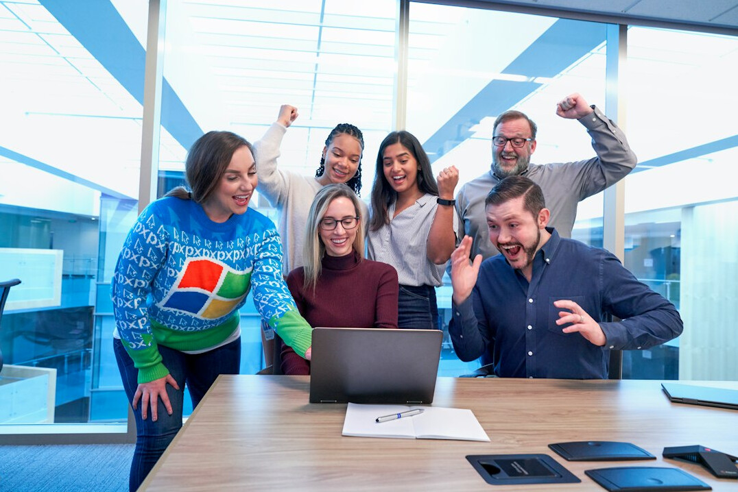 successful business team
